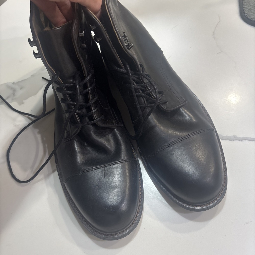 aston grey mens boots Lace Up Size 12